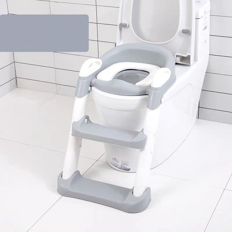 Universal Children's Toilet Seat Cover - Suitable for Boys and Girls, Baby Toilet Training Seat with Ladder