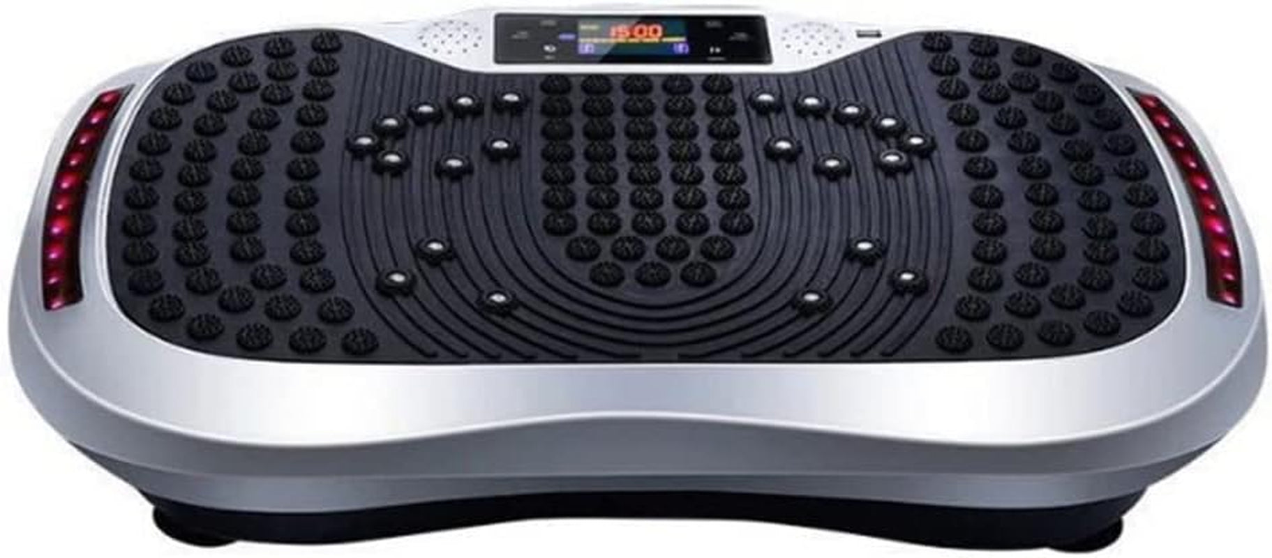 Vibration Plate Fitness Machine with Resistance Bands - 120-Level Full Body Workout & Weight Loss Platform, Includes Remote & Bluetooth, Ideal for Home Gym