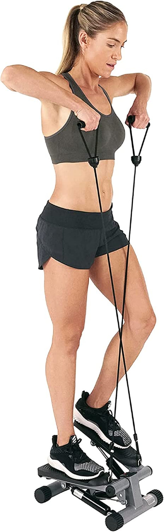 Compact Mini Stepper with Digital Monitor - Low-Impact Cardio Stair Stepping Machine